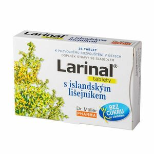 Dr. Müller Larinal® s islandským lišejníkem 16 tablet obraz