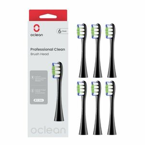 Oclean Professional Clean P1C5 B06 náhradní hlavice 6 ks černé obraz