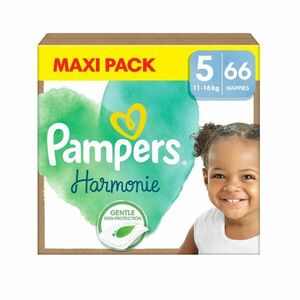 Pampers Harmonie Maxi Pack vel. 5 11–16 kg dětské pleny 66 ks obraz