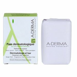 A-Derma Essentials Dermatological Bar dermatologická mycí kostka pro citlivou a podrážděnou pokožku 100 g obraz