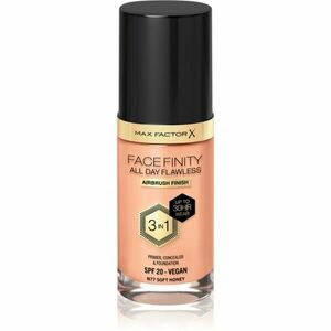 Max Factor Facefinity All Day Flawless dlouhotrvající make-up SPF 20 odstín 77 Soft Honey 30 ml obraz