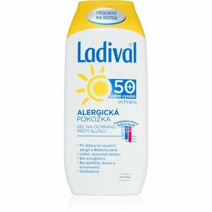 Ladival Alergická pokožka ochranný krémový gel na opalování proti sluneční alergii SPF 50+ 200 ml obraz