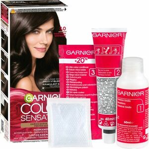 Garnier Color Sensation barva na vlasy odstín 3.0 Prestige Brown 1 obraz