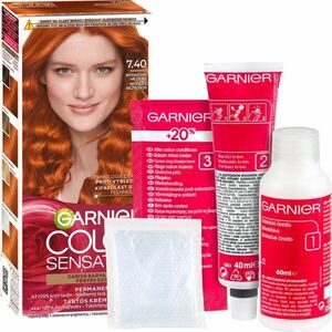 Garnier Color Sensation barva na vlasy odstín 7.40 Intense Copper obraz