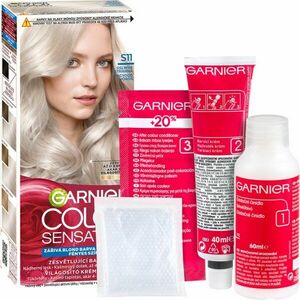 Garnier Color Sensation barva na vlasy odstín S11 Ultra Smoky Blonde obraz