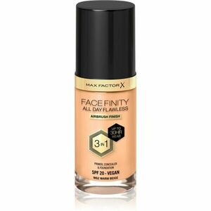 Max Factor Facefinity All Day Flawless dlouhotrvající make-up SPF 20 odstín 62 Warm Beige 30 ml obraz