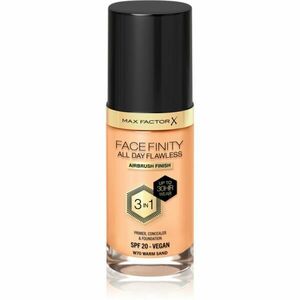 Max Factor Facefinity All Day Flawless dlouhotrvající make-up SPF 20 odstín 70 Warm Sand 30 ml obraz