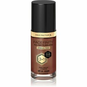 Max Factor Facefinity All Day Flawless dlouhotrvající make-up SPF 20 odstín 110 Espresso 30 ml obraz