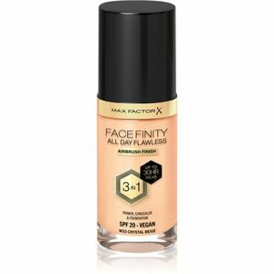 Max Factor Facefinity All Day Flawless dlouhotrvající make-up SPF 20 odstín 33 Crystal Beige 30 ml obraz