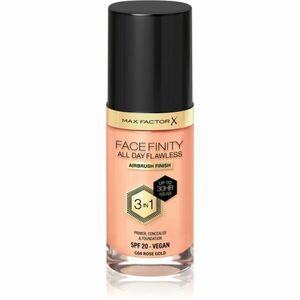 Max Factor Facefinity All Day Flawless dlouhotrvající make-up SPF 20 odstín 64 Rose Gold 30 ml obraz