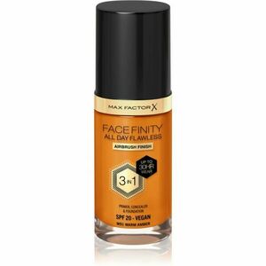 Max Factor Facefinity All Day Flawless dlouhotrvající make-up SPF 20 odstín 91 Warm Amber 30 ml obraz