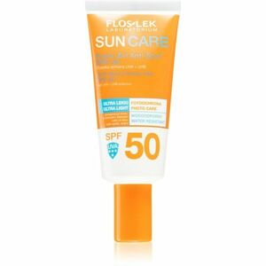 FlosLek Laboratorium Sun Care Derma Anti-Spot ochranný krémový gel na obličej SPF 50 30 ml obraz