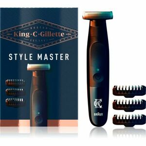 Gillette King C. Style Master zastřihovač na vousy s vyměnitelnými nástavci 1 ks obraz