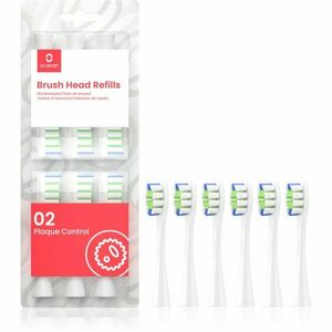 Oclean Brush Head Plaque Control náhradní hlavice pro zubní kartáček P1C1 W06 White 6 ks obraz