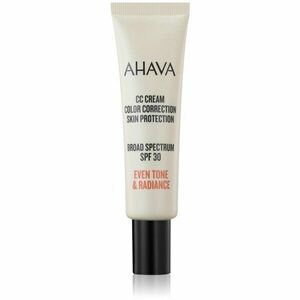AHAVA CC Cream Color Correction CC krém pro sjednocení barevného tónu pleti SPF 30 30 ml obraz