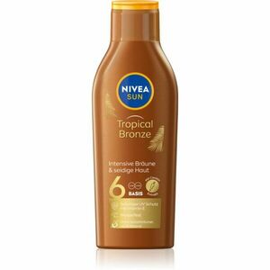 Nivea SUN Tropical Bronze mléko na opalování s karotenem SPF 6 mix barev 200 ml obraz