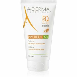 A-Derma Protect AD ochranný opalovací krém pro atopickou pokožku SPF 50+ 150 ml obraz