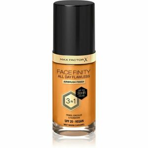 Max Factor Facefinity All Day Flawless dlouhotrvající make-up SPF 20 odstín 87 Warm Caramel 30 ml obraz