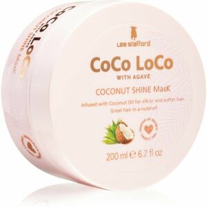 Lee Stafford CoCo LoCo Agave rozjasňující maska pro lesk a hebkost vlasů 200 ml obraz