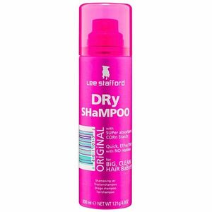 Lee Stafford Original Dry Shampoo suchý šampon pro absorpci přebytečného mazu a pro osvěžení vlasů 200 ml obraz