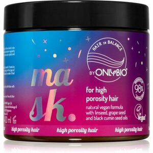 OnlyBio Hair in Balance vyživující maska pro suché vlasy 400 ml obraz