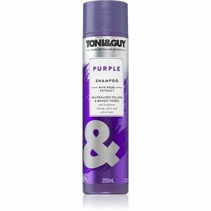 TONI&GUY PURPLE fialový šampon neutralizující žluté tóny 250 ml obraz