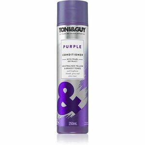 TONI&GUY PURPLE fialový kondicionér neutralizující žluté tóny 250 ml obraz