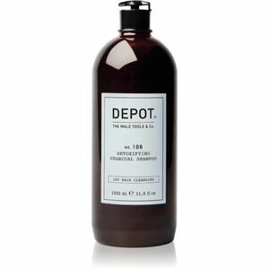 Depot No. 108 Detoxifying Charcoal Shampoo čisticí detoxikační šampon pro všechny typy vlasů 1000 ml obraz