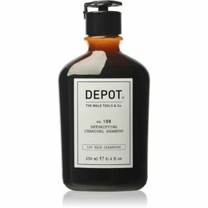 Depot No. 108 Detoxifying Charcoal Shampoo čisticí detoxikační šampon pro všechny typy vlasů 250 ml obraz