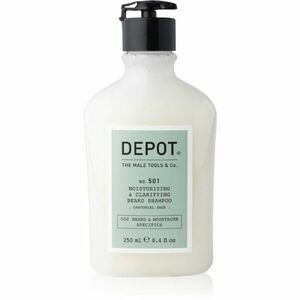 Depot No. 501 Moisturizing & Clarifying Beard Shampoo hydratační šampon na vousy 250 ml obraz