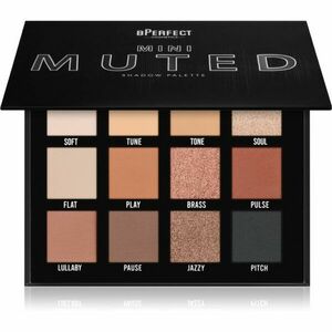 BPerfect Muted paletka očních stínů Mini 115 g obraz