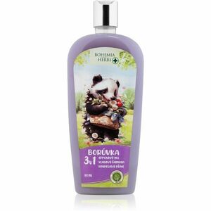 Bohemia Gifts & Cosmetics Bohemia Herbs Blueberry bublinková koupel a mycí gel pro děti 500 ml obraz