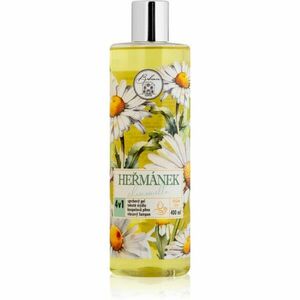 Bohemia Gifts & Cosmetics Flower Line Chamomilla mycí gel na tělo a vlasy 4 v 1 400 ml obraz