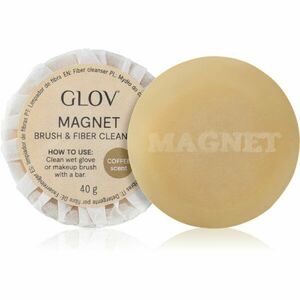 GLOV Accessories Magnet Cleanser Bar čisticí mýdlo pro kosmetické štětce vůně Coffee 40 g obraz