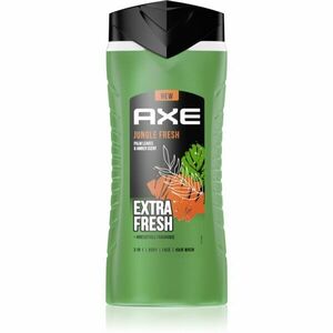 Axe Jungle Fresh sprchový gel na obličej, tělo a vlasy Palm Leaves & Amber 400 ml obraz