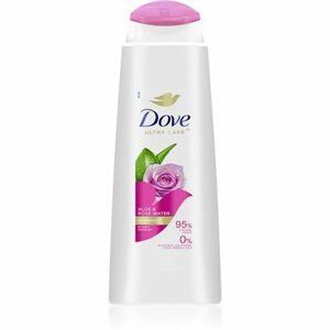 Dove Aloe & Rose Water šampon pro hydrataci a lesk 400 ml obraz