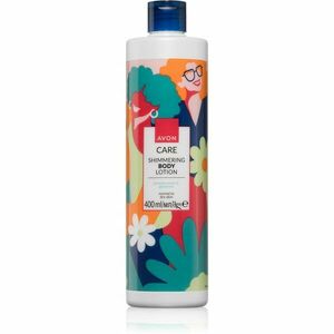 Avon Care Jasmine Scent & Glycerine třpytivé mléko pro normální až suchou pleť 400 ml obraz