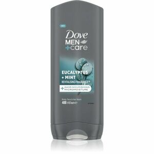 Dove Men+Care Advanced sprchový gel na obličej, tělo a vlasy pro muže Eucalyptus & Mint 400 ml obraz