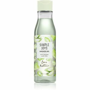 Oriflame Love Nature Simple Joys osvěžující sprchový gel s aloe vera Organic Aloe Vera 250 ml obraz