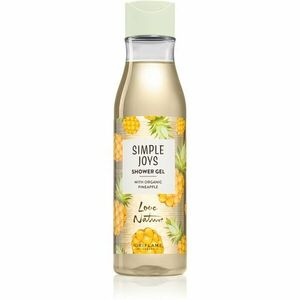 Oriflame Love Nature Simple Joys energizující sprchový gel Organic Pineapple 250 ml obraz