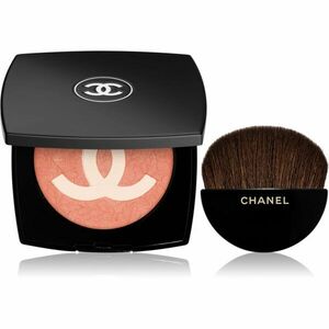 Chanel Douceur D’équinoxe Exclusive Creation kompaktní tvářenka se štětcem a zrcátkem odstín 797 Beige Et Corail 9 g obraz