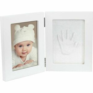 Dooky Luxury Memory Box Double Frame Handprint sada na otisk miminka 1 ks obraz