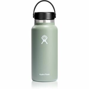 Hydro Flask Wide Mouth Flex Cap termoláhev barva Olive 946 ml obraz