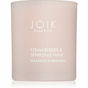 JOIK Home & Spa Strawberries & Sparkling Wine vonná svíčka 150 g obraz