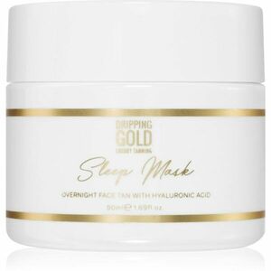 Dripping Gold Sleep Mask samoopalovací noční maska na obličej odstín Medium/Dark 50 ml obraz