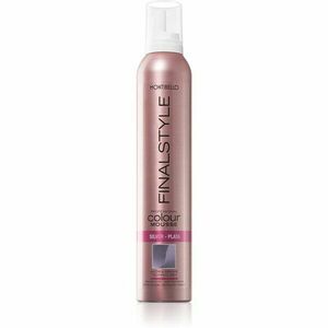 Montibello FINALESTYLE Color mousse barvicí pěna pro zvýraznění barvy vlasů Silver - Platta 320 ml obraz