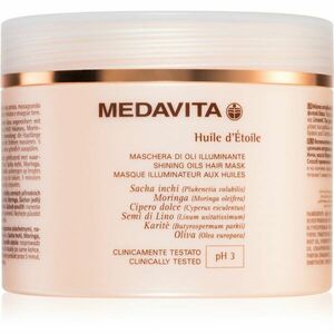 Medavita Huile d'Étolle Shining Oils Hair Mask maska na vlasy pro lesk a hebkost vlasů 500 ml obraz