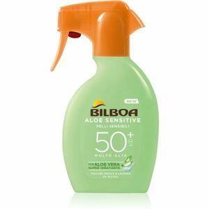 Bilboa Aloe Sensitive opalovací sprej SPF 50+ 250 ml obraz