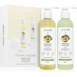 T-LAB Organics Organic Avocado Set dárková sada (pro suché a poškozené vlasy) obraz