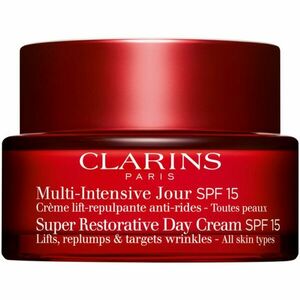 Clarins Super Restorative Day Cream SPF 15 denní krém pro všechny typy pleti SPF 15 50 ml obraz